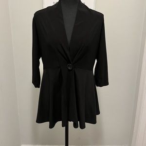 Black Vintage Top by Carol Rose